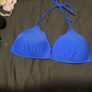No Boundaries Vibrant Blue Bikini Top